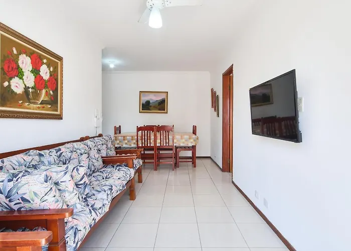 a 100 metros da praia, bem localizado, com ar condicionado e Wi-fi - 14 - Edifício Lenamar II